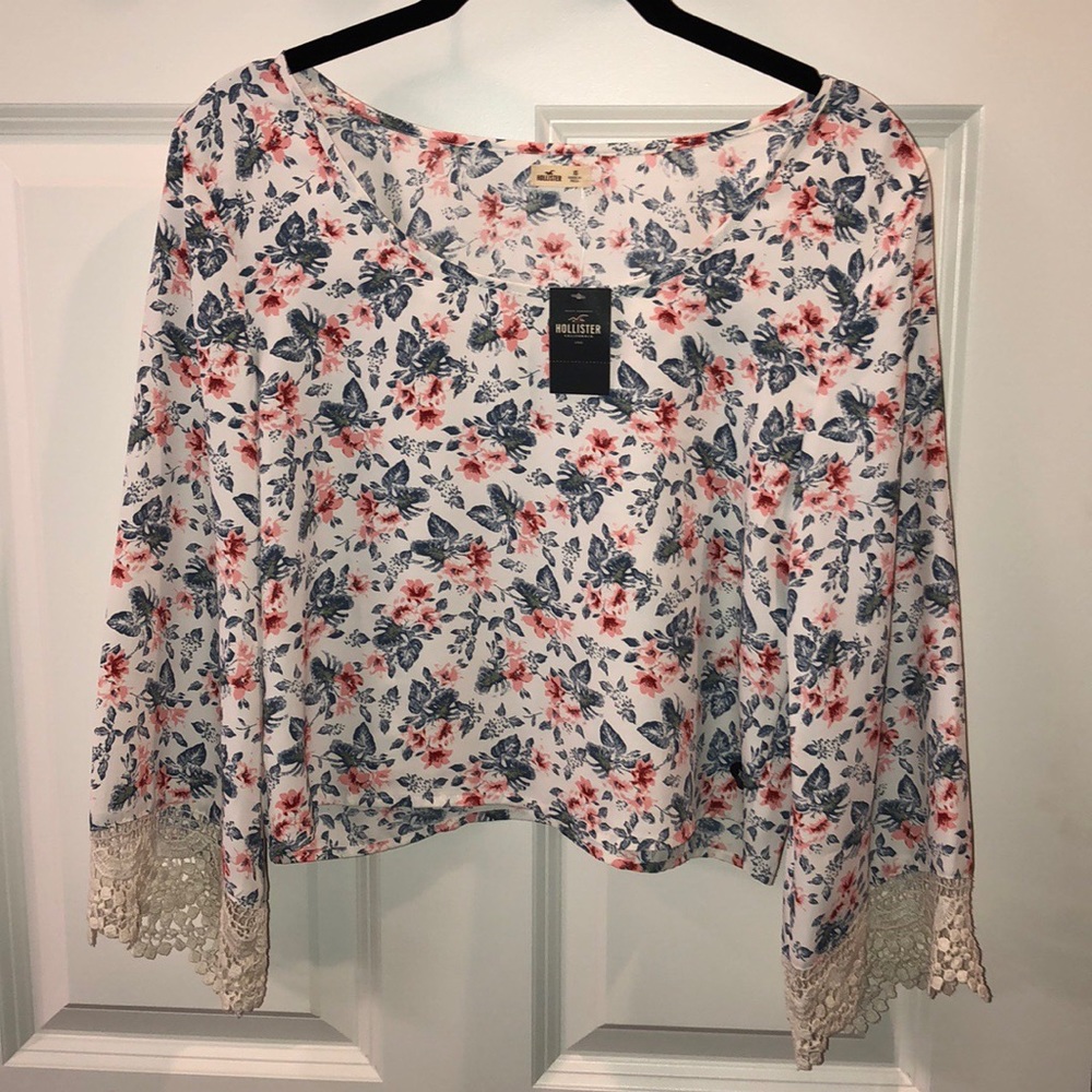 New Long Sleeve Crop Top